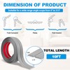 Wall Corner Protector Peel and Stick Corner Trim Molding Flexible