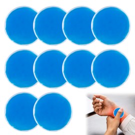 Girihe Girihe 10 PCS Cold Compress, Cold Compress for Kids Small Ice Pack for Lunch Box Reusable ICEE Pack, Small Ice Pads f or Kids and Injuries Bumps Swelling Eyes Beauty Skin Care