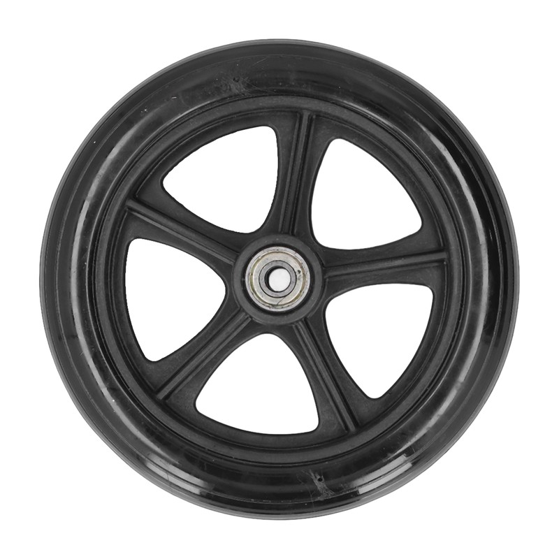 Wheelchair Wheel Replacement 16cm PU Walker Caster Accessory with Ball