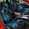 Jodoolang Blue Camoflage Tree Car Seat Covers, Universal Breathable Washable