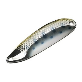 SMITH LTD Spoon, D-S Line, 1.8 inches (45 mm), 0.2 oz (5 g), Yamame Silver YMS #03 Lure