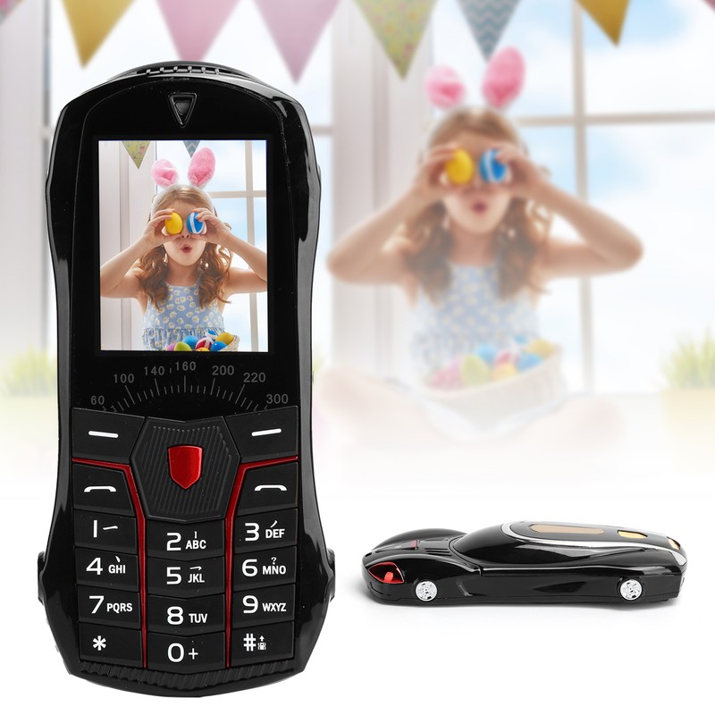 Car Shape Mobile Phone Dual Card Dual Standby Children Cellphone