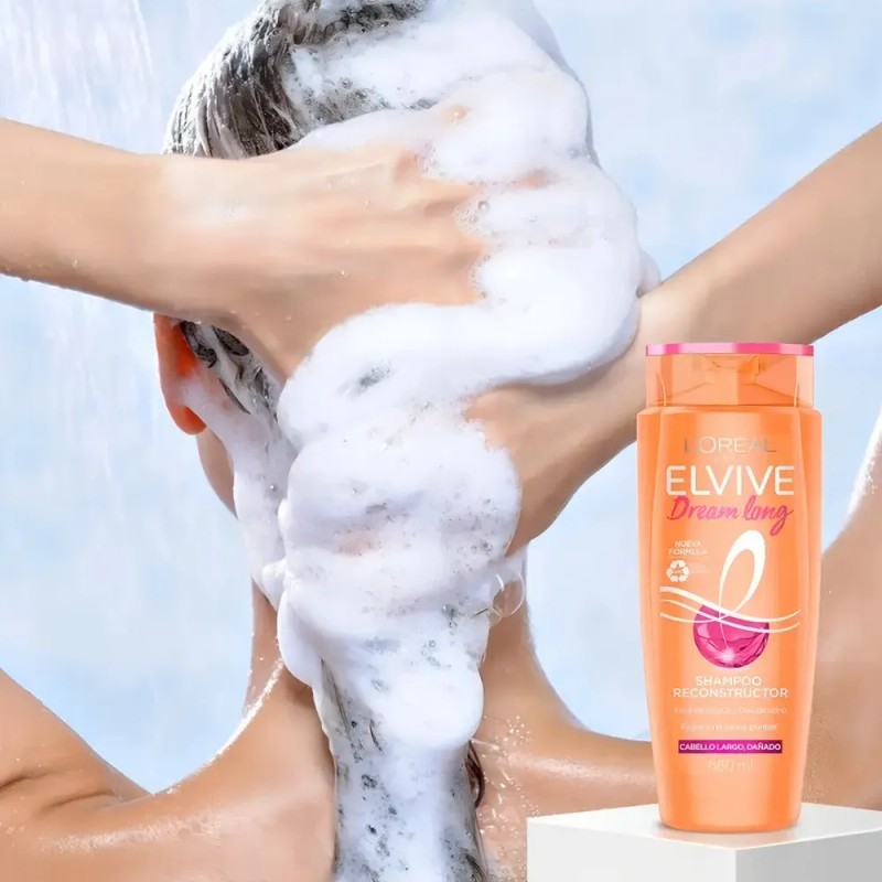 Shampoo L'oréal Paris Elvive Dream Long 680 Ml