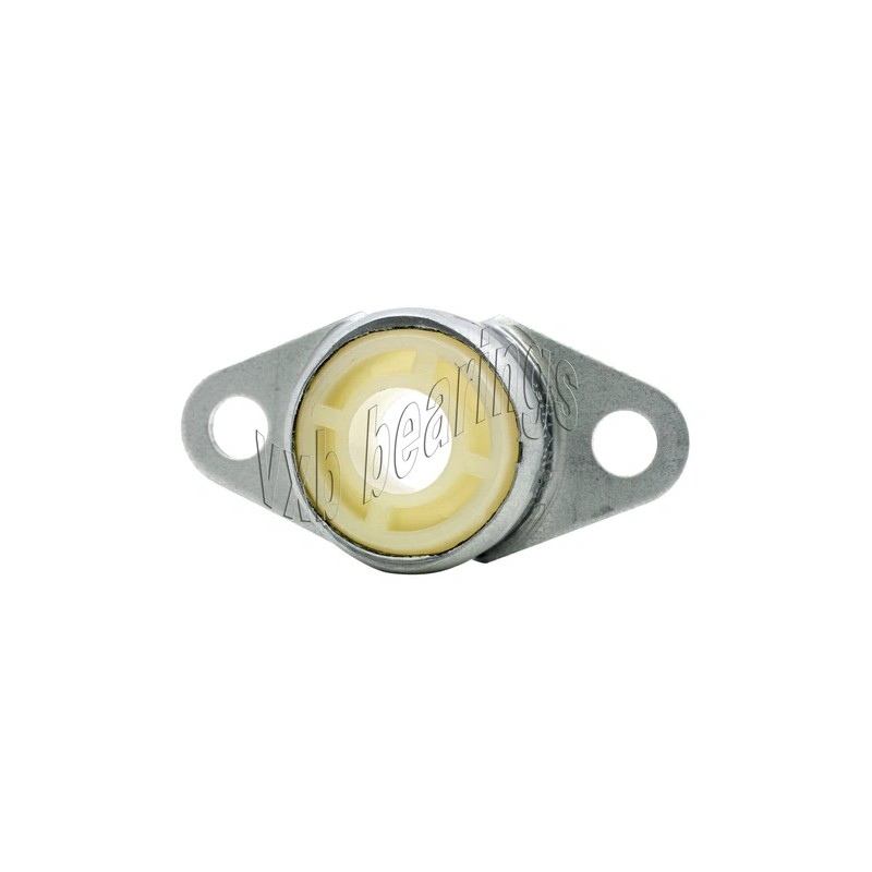 VXB 5/8" Miniature Side Flange Mounted Bearings Stamped Steel Plastic