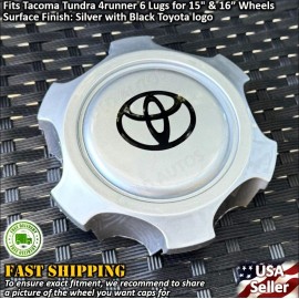 ABS Private Brand 1pcs Wheel Center Hub Caps Tacoma Tundra 4runner 6 Lugs 15" & 16" 42603-04030