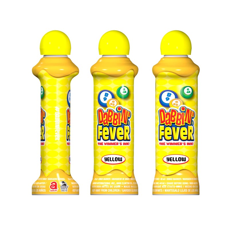 Dabbin' Fever Bingo Daubers One Dozen 3 Ounce Ink Dabbers