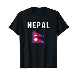 Nepal T-shirt Nepalese Flag Nepali For Men Women Youth Kids T-Shirt