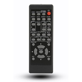 Replacement Remote Control for Hitachi Projectors CP-X206 CP-X250 CP-X253 CP-X255 CP-EX250 CP-EX250N CP-WX3014WN CP-X2530WN CP-BX301WN CP-CW251WN CP-X2011N CP-X2510 CP-X2515WN CP-AW2519N CP-X2541WN