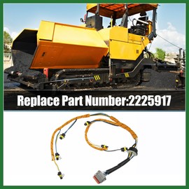 Motoforti 2225917 Engine Fuel Injector Wiring Harness for CAT for Caterpillar C7 Engine Excavator Fuel Injector Wiring Harness Assembly Long-Lasting