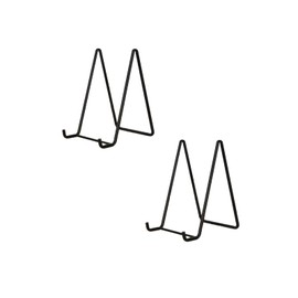 Shirene Tellerständer,2 PCS Metall Postkartenständer für Display Bilderständer Tellerhalter Ständer fur Präsentation Tellerhalter Ständer für Foto,Bilder,Dekorative Tellerschale und Tabletop