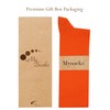Mysocks Unisex Knee High Long Socks Orange,4-7