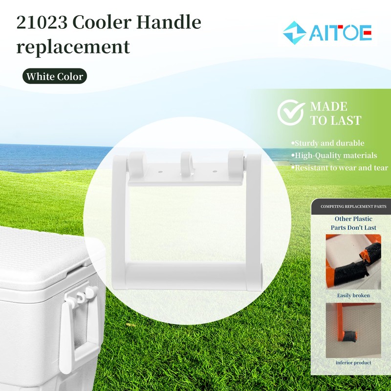ZAITOE Cooler Handles Replacement for Igloo Coolers Replacement Handle for