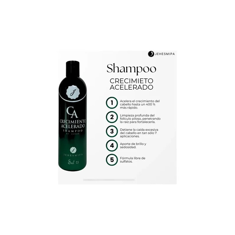 Shampoo Crecimiento Acelerado ( 3 Shampoo )
