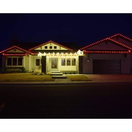 HLO Lighting Omni All-in-One Christmas Light Clips | Hang C9 or C7 Lights from Rain Gutters or Shingles | Pack of 25 Clips