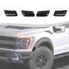 SQQP Wheel Eyebrow Light Lamp Cover Trim Kit Compatible with