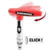 Powerbuilt 1/4 inch Drive Ratcheting T-Handle Torque Wrench, 20-100 in.