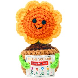 Teacher Gifts Thank You For Helping Me Grow Decorative Sunflower Gifts Lovely Teacher Appreciation Gifts Best Teacher Gift for Nursery Teacher Teaching Assistant