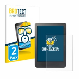 BROTECT Screen Protectors for Kobo Clara HD (6 Inch) / BW/Colour Ultra Clear (Pack of 2)