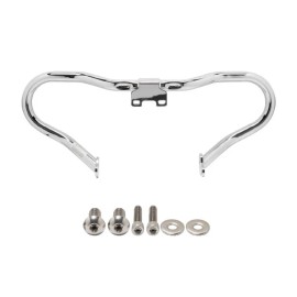 Aftermarket Chrome Chopped Engine Guard / Crash Bar for 2014-2024 Harley-Davidso