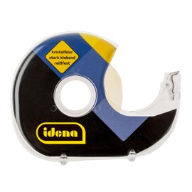 IDENA 631055 – Tape Dispenser With 1 Roll 19 mm x 33 m