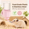 Pet Water Bottle for Cage, 17oz Small Animal Water Dispenser