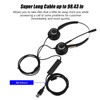 Call Center USB Headset Light Weight Noise Cancelling USB Call