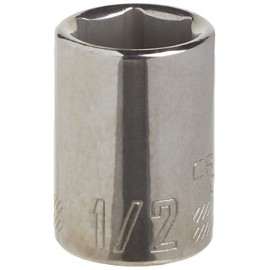 CRAFTSMAN Shallow Socket, SAE, 3/8-Inch Drive, 1/2-Inch, 6-Point (CMMT43003)