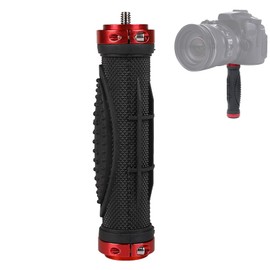harukita Camera Hand Grip Stabilizer, Handheld Stabilizer, Rubber Grip, Anti-Shake, Extension Pole, Photography Aid, 1/4 Inch Screw Included