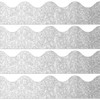 KOSTOO 32.5 Ft Shine Scalloped Bulletin Board Borders, Classroom Borders