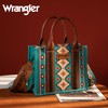Wrangler Turquoise Aztec Small Handbag