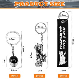 VGECEE 6 Stück Motorrad Helm Schlüsselanhänger 3d Schlüsselanhänger mit Helm Motorrad Schlüssel Anhänger Stoff Motorroller Ideal Geschenke für Motoroller