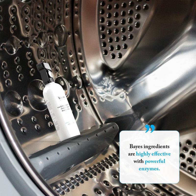 Bayes Washing Machine Cleaner & Deodorizer - Cleans and Eliminates