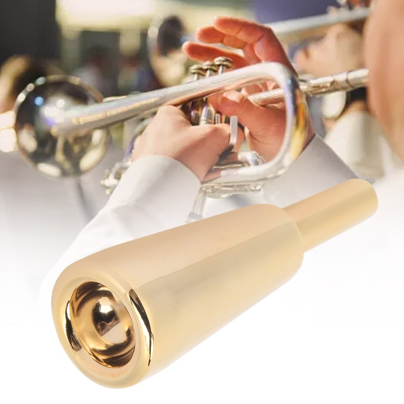 Trumpet Mouthpiece Heavy Duty Cone Metal Wind Musical Instrument Parts