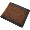 myledershop Genuine Buffalo Full Leather Wallet / Purse / Wallet
