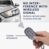 kwmobile Car Key Case Compatible with Ford 3-Button Car Key