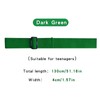 Golf Swing Arm Strap for Beginner Practice – Black Double-Ring