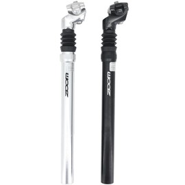 DJC Bike Suspension Seatpost Shock Absorber Damper Rubber Seat Post 25.4 27.2 28.6 30.4 30.9 31.6 mm Lightweight Aluminum(30mm Black)