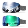 QALLY Ski Goggles for Men Women Snow Goggles Anti fog