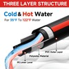 Sewer Jetter Kit for Pressure Washer 100FT, Drain Cleaner Hose