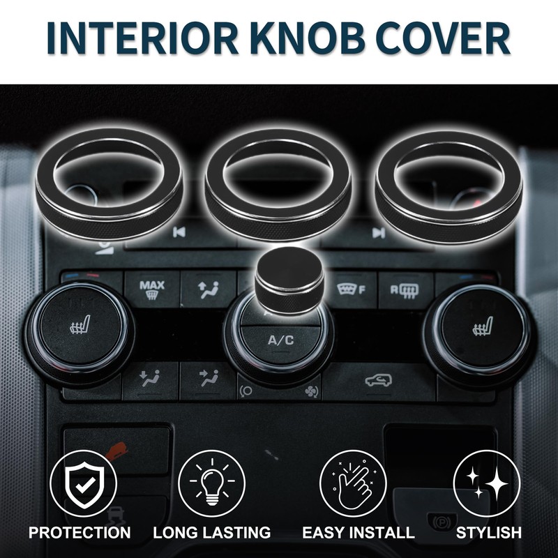 TUCKBOLD AC Air Conditioner Media Volume Control Switch Knob Cover