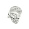 81stgeneration Women .999 Pure Silver Karen Hill Tribe Leaf Textured