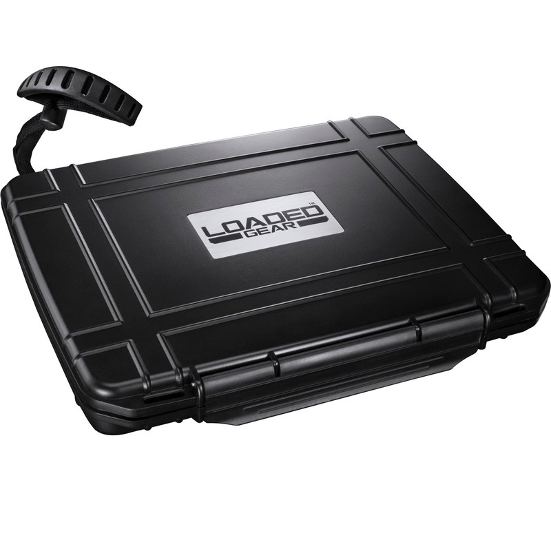 Loaded Gear Tablet Hard Case, Small, Black by BARSKA (BH11954)