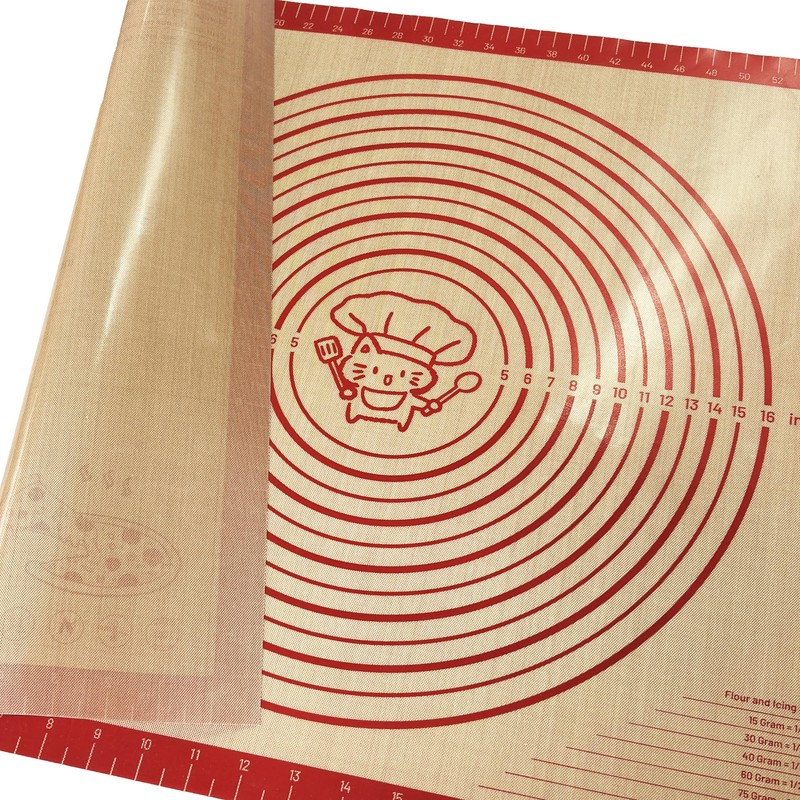 28" x 20" Silicone Baking Mat with Measurements, Extra Large,