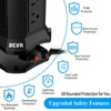 Power Strip Tower Surge Protector BEVA 10ft Flat Plug Desktop
