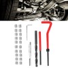 Chazcool 25Pcs Thread Repair Kit M7 x 1, Kit Thread