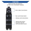 Obaee Master Window Switch Power Control Button Front Left Driver
