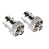 ASHATA SMA to BNC Connector, 2 Piece SMA Female to