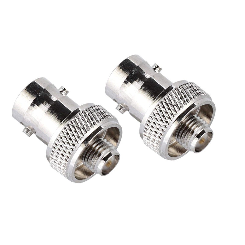 ASHATA SMA to BNC Connector, 2 Piece SMA Female to