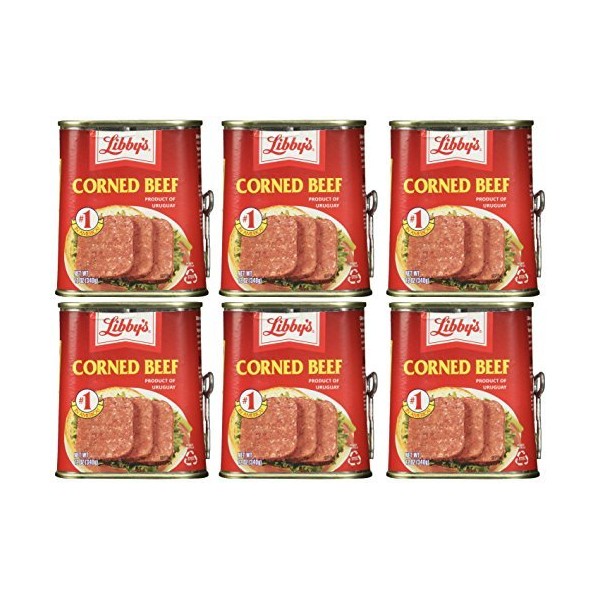 Libby's Corned Beef 12oz Can (Pack of 6) by Libby's