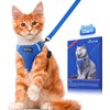Halypet Juego De Arnés Y Correa para Gatos [MAX Safety